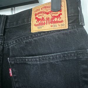 Levi's 505 Jean Black